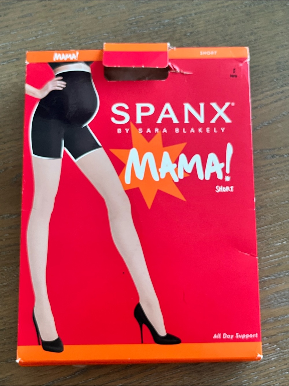 SPANXshape Mama Mid-Thigh Short Maternity Shapewear Bare Color Size C
